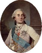 Joseph-Siffred  Duplessis Portrait of Louis XVI oil on canvas